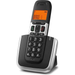 TELEFONO CORDLESS BRONDI BRAVO PLATIMUN BLACK