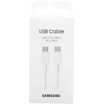SAMSUNG CAVO USB-C TO USB-C 1.8M 3A WHITE