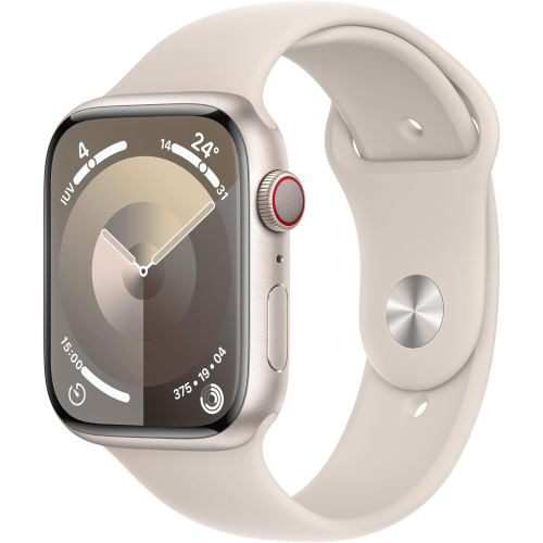 APPLE WATCH SERIE 9 GPS + CELLULAR 45MM GALASSIA CINTURINO SPORT GALASSIA S/M ITALIA