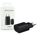 SAMSUNG ALIMENTATORE SUPER FAST CHARGE 25W TYPE-C BLACK