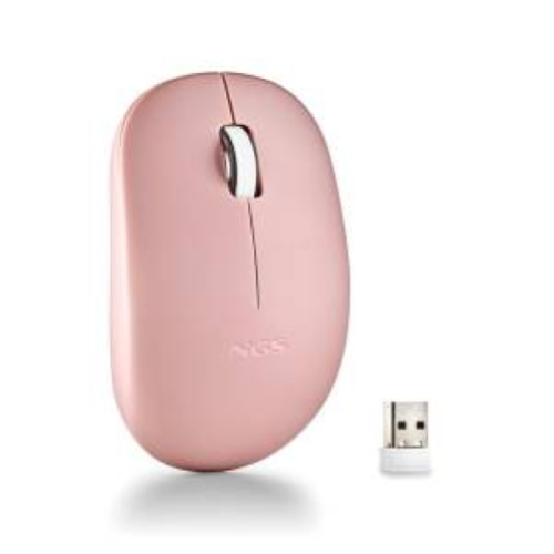 NGS MOUSE WIRELESS FOG PRO 1000DPI 2TASTI PINK