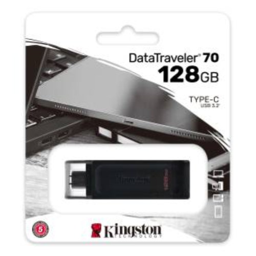 KINGSTON PENDRIVE USB-C 3.2 128GB DT70/128GB