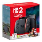 SWITCH 2 CONSOLE BLACK + MARIO KART WORLD