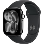 APPLE WATCH SERIE 11 42MM AC/JET BLACK SB/BLACK S/M ITA MEQT4QL/A