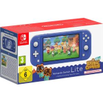 SWITCH LITE CONSOLE ANIMAL CROSSING BLUE