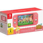 SWITCH LITE CONSOLE ANIMAL CROSSING CORAL