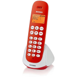 TELEFONO CORDLESS BRONDI ADARA RED-WHITE ITALIA
