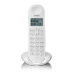 TELEFONO CORDLESS BRONDI LOTUS WHITE ITALIA