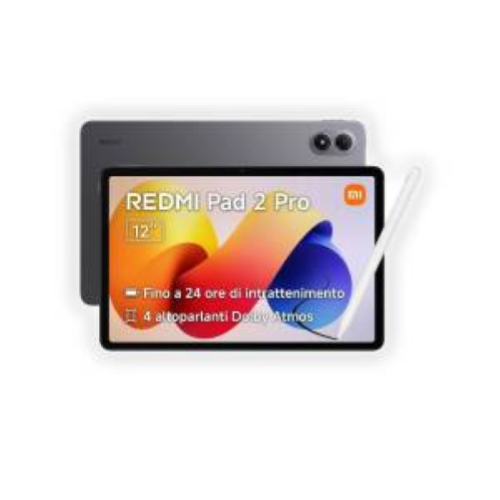 XIAOMI REDMI PAD 2 PRO 6+128GB  12.1' WIFI GRAY + SMART PEN ITALIA
