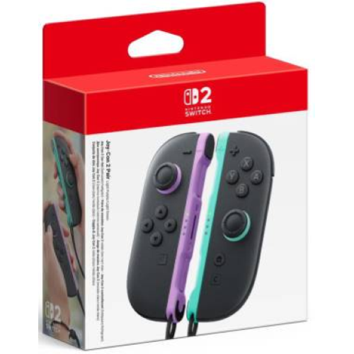 SWITCH 2 JOY-CON COPPIA CONTROLLER VIOLA CHIARO / VERDE CHIARO