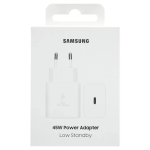 SAMSUNG ALIMENTATORE SUPER FAST CHARGING 45W USB-C WHITE