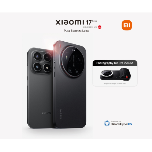 XIAOMI 17 ULTRA 5G 16+512GB 6.9" BLACK + KIT CAMERA ITALIA TIM
