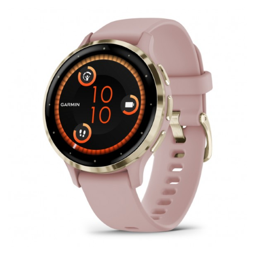 GARMIN VENU 3S - 41 MM - DUST ROSE+SOFT GOLD