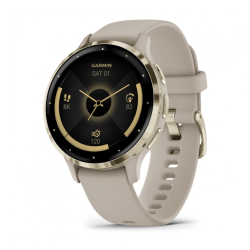 GARMIN VENU 3S - 41 MM - FRENCH GRAY/SOFTGOLD