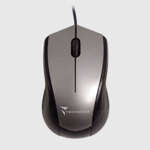 TECHMADE MOUSE OTTICO USB CON FILO TM-XJ15 GREY