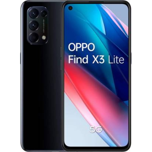 OPPO FIND X3 LITE 5G 8+128GB 6.43" STARRY BLACK ITALIA