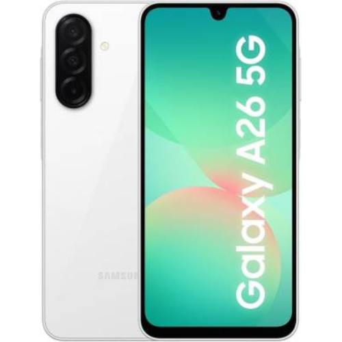SAMSUNG GALAXY A26 5G 6+128GB 6.7" WHITE EUROPA