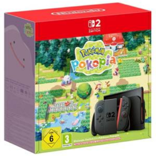 SWITCH 2 CONSOLE BLACK + POKN POKOPIA