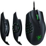 RAZER MOUSE GAMING NAGA TRINITY + PIASTRE LATERALI BLACK