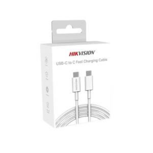 HIKVISION CAVO USB-C A USB-C 1M 3A/60W WHITE