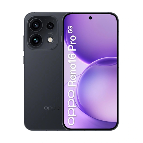 OPPO RENO 16 PRO 5G 12+512GB 6.3" STARLIGHT BLACK + BUNDLE BOX ITALIA