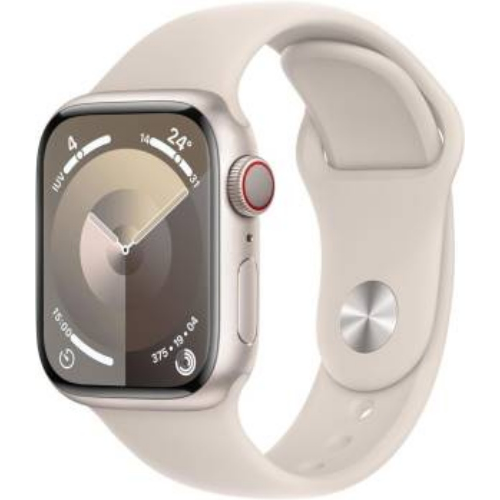 APPLE WATCH SERIE CELL 41MM ALUMINIUM STARLIGHT SPORT BAND STARLIGHT S/M ITALIA