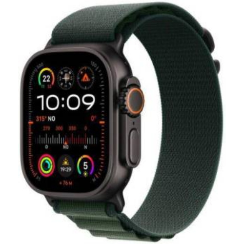APPLE WATCH ULTRA 2 CELL 49MM TC/BLACK AP/DARK GREEN L ITALIA