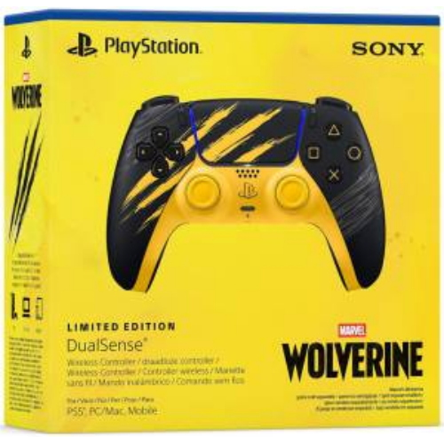 PS5 DUALSENSE MARVEL'S WOLVERINE LIMITED EDITION BATTLE YELLOW
