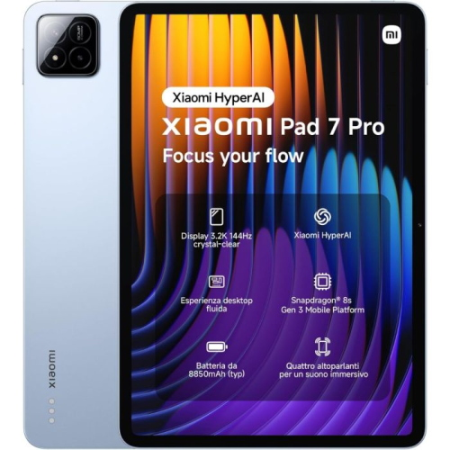 XIAOMI REDMI PAD 7 PRO 8+256GB 11.2" WIFI BLUE EUROPA