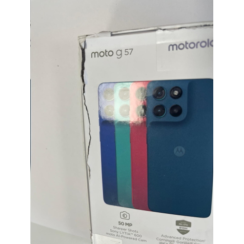 MOTOROLA MOTO G57 5G 8+256GB 6.72" REGATTA BLUE ITALIA - SCATOLA DANNEGGIATA PRODOTTO PERFETTO