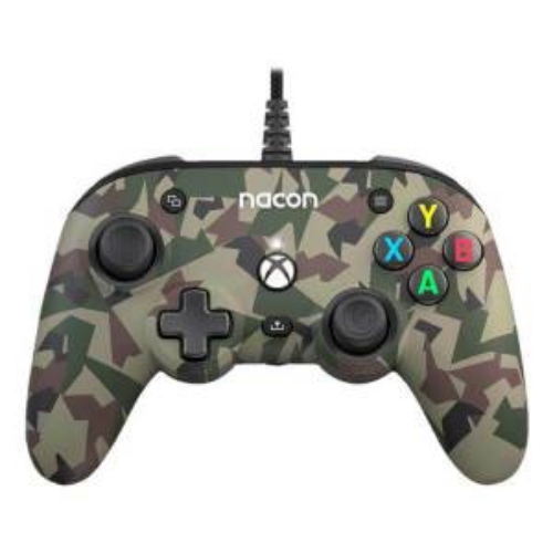 XBOX SERIE X NACON PRO COMPACT CONTROLLER LIC.UFF. XBOX CAMO GREEN