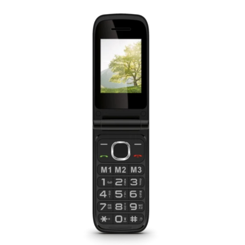 EMPORIA FLIP-LTE DUAL SIM BLACK ITALIA