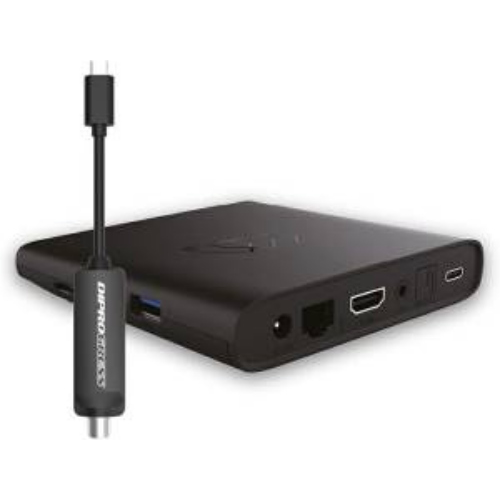 DIPROGRESS DECODER HOMATICSANDROID TV 2/8GB + DVB-T2 4K HDMI