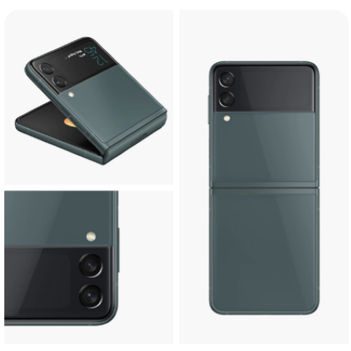 SAMSUNG GALAXY Z FLIP 3 5G 8+128GB 1.9"/6.7" DUAL SIM GREEN TIM